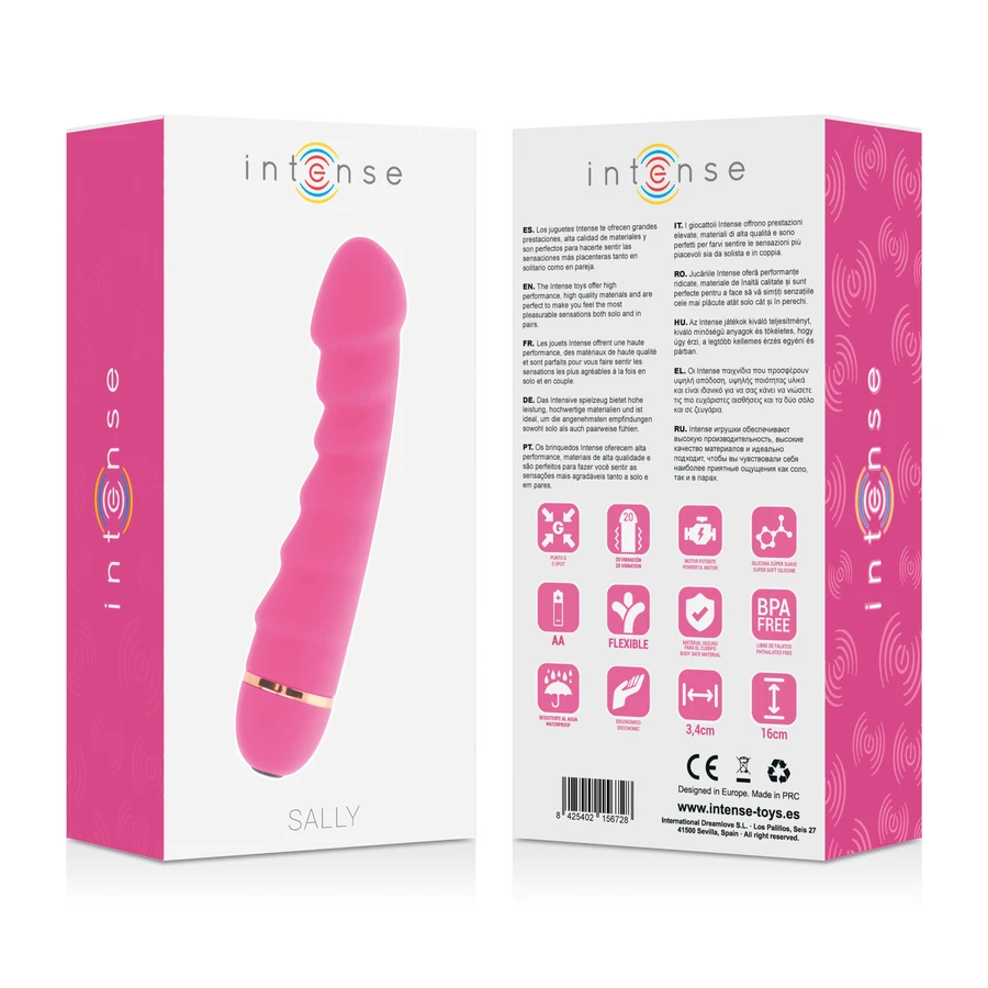 INTENSE - SALLY 20 VITESSES SILICONE ROSE